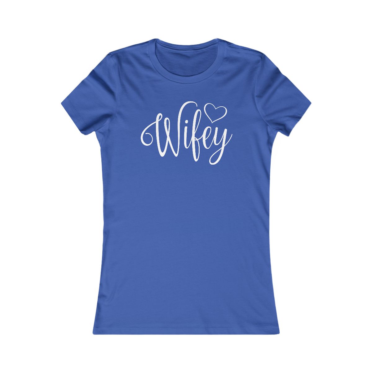 Wifey Heart T-Shirt - Image 7