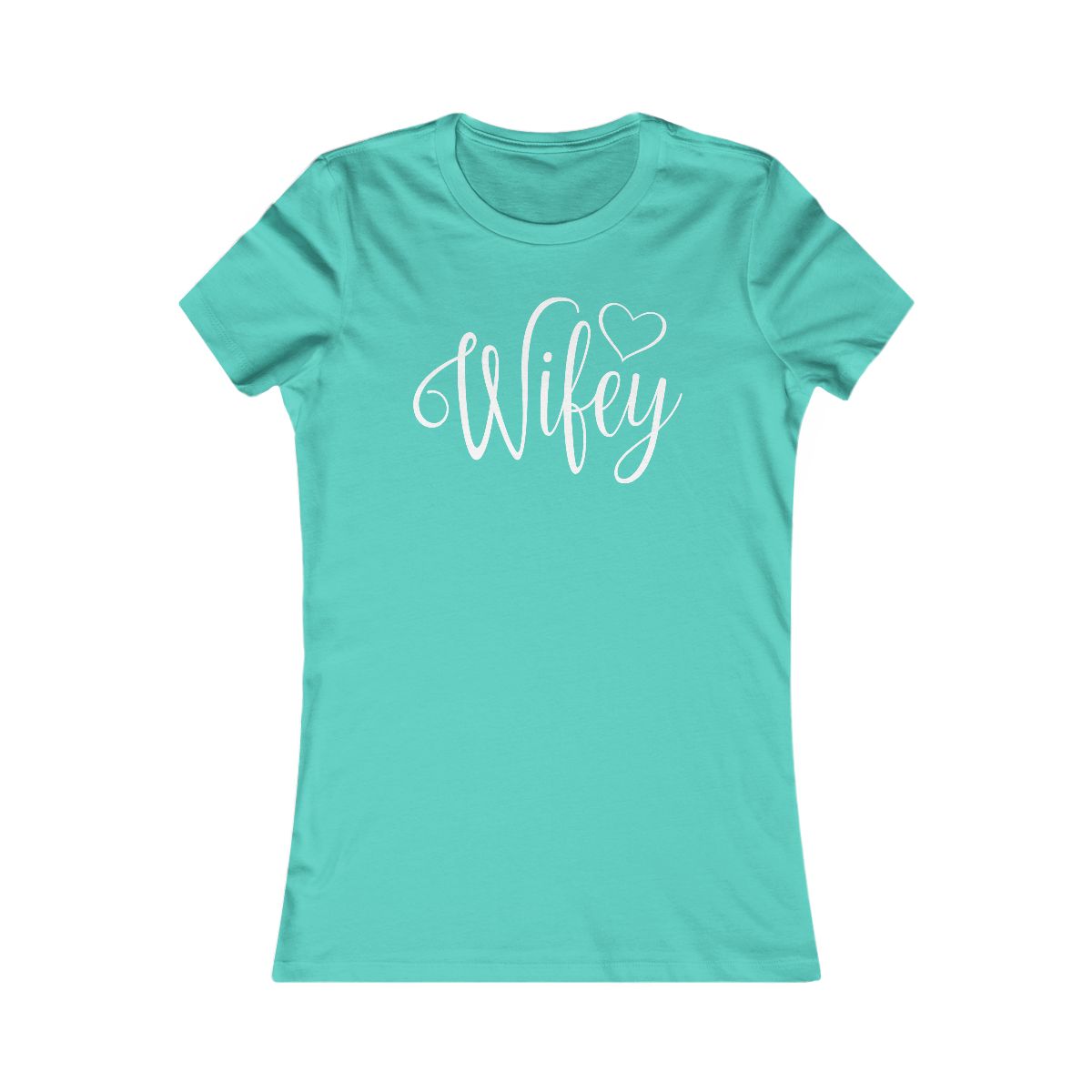 Wifey Heart T-Shirt - Image 5