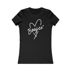 Boujee Heart T-Shirt | Trendy Script Font Tee | Gift for Her