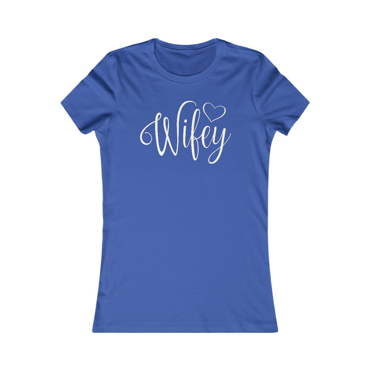 Wifey Heart T-Shirt - Image 7