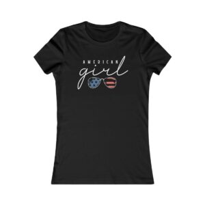 American Sunglasses - Patriotic USA Flag Glasses T-Shirt