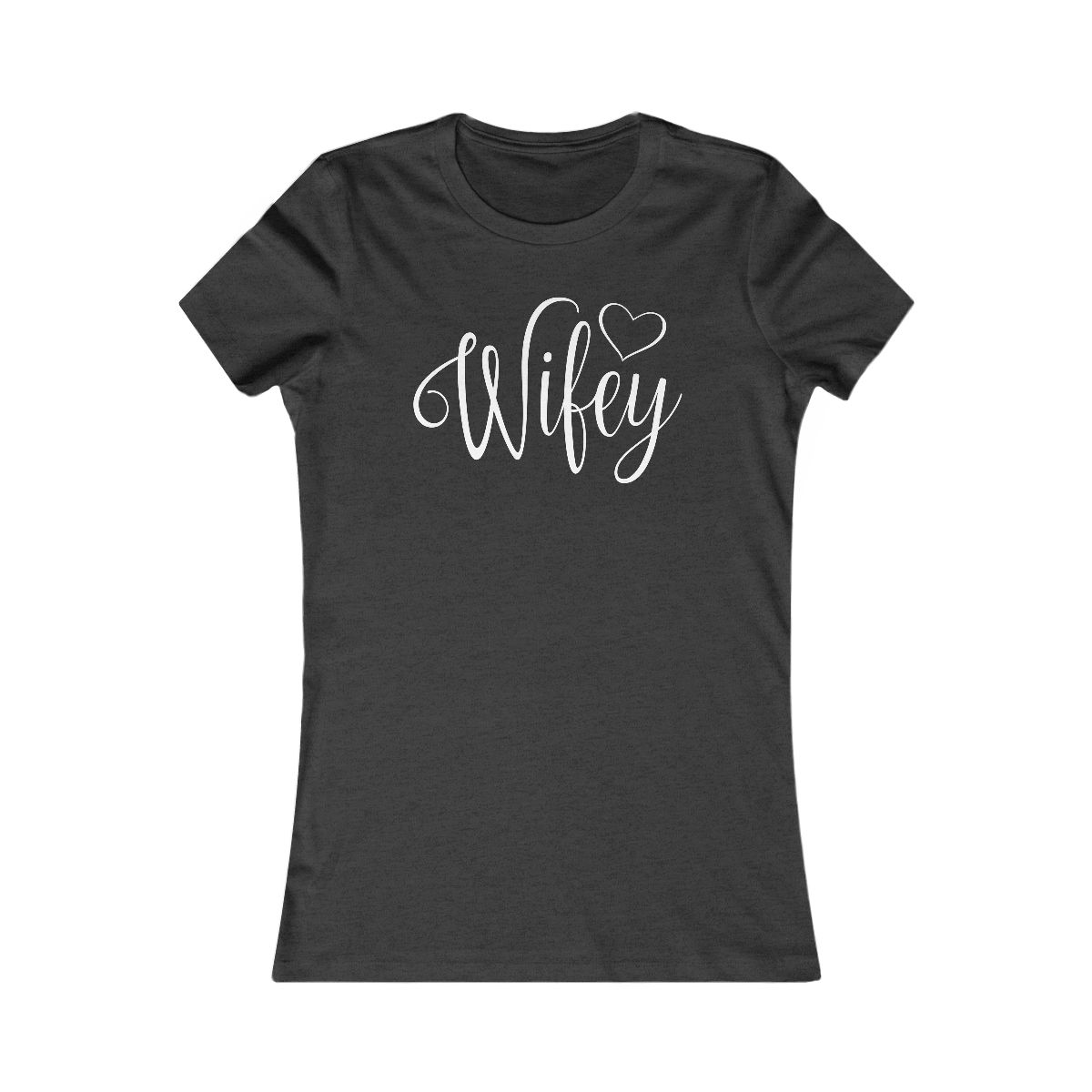 Wifey Heart T-Shirt - Image 10