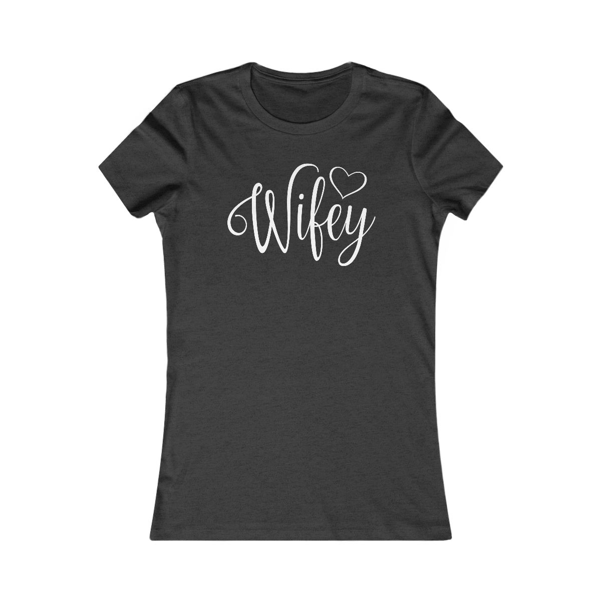 Wifey Heart T-Shirt - Image 10