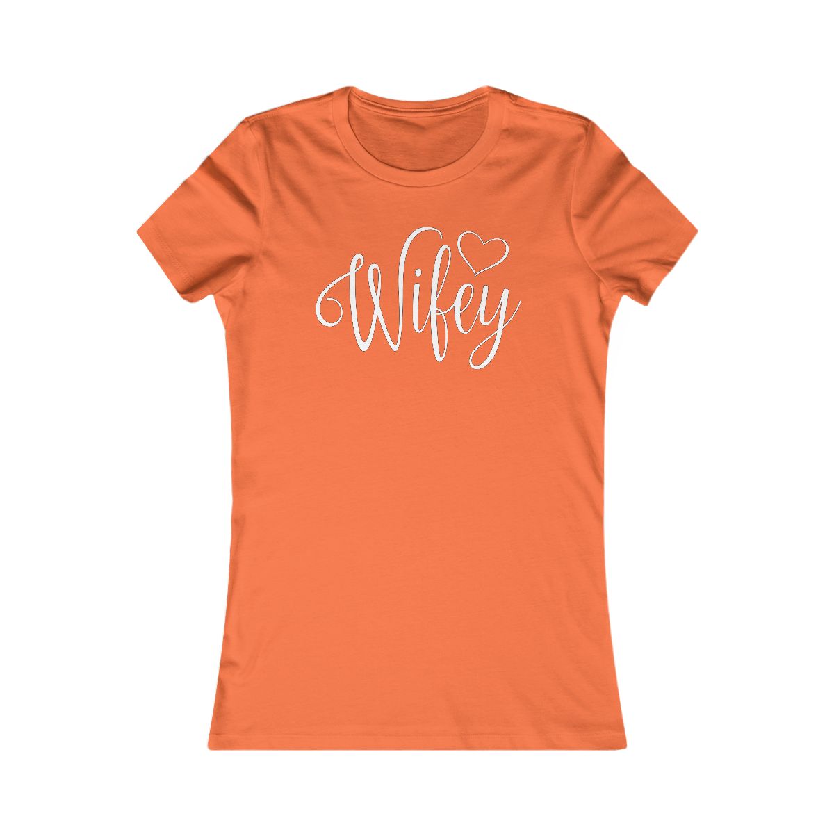 Wifey Heart T-Shirt - Image 2