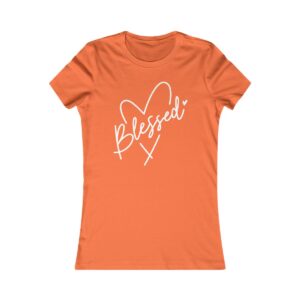 Blessed and Highly Favored" Script T-Shirt