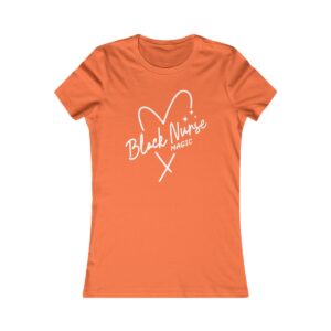 Black Nurse Magic Heart T-Shirt