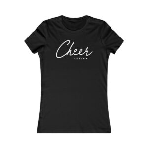 Cheer Coach Heart T-Shirt