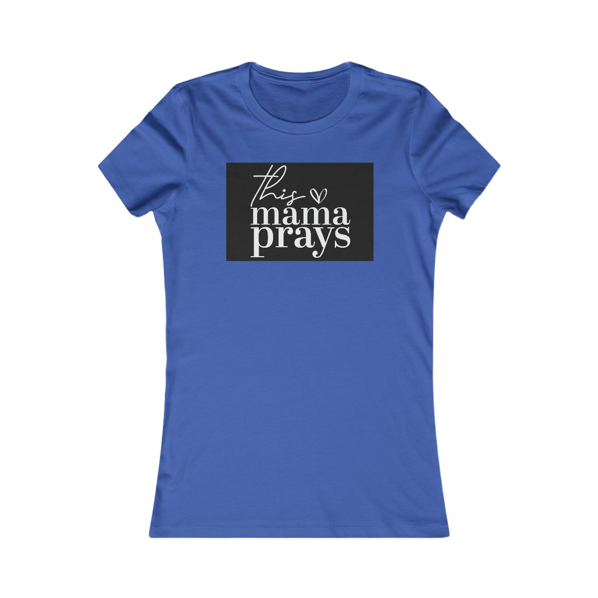 This Mama Prays T-Shirt | Christian Mom Faith Gift - Image 7
