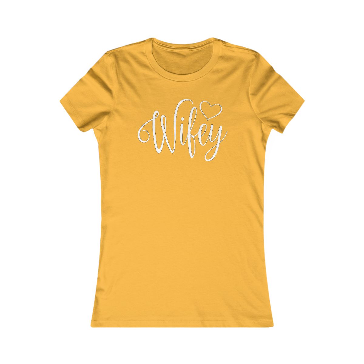 Wifey Heart T-Shirt - Image 3