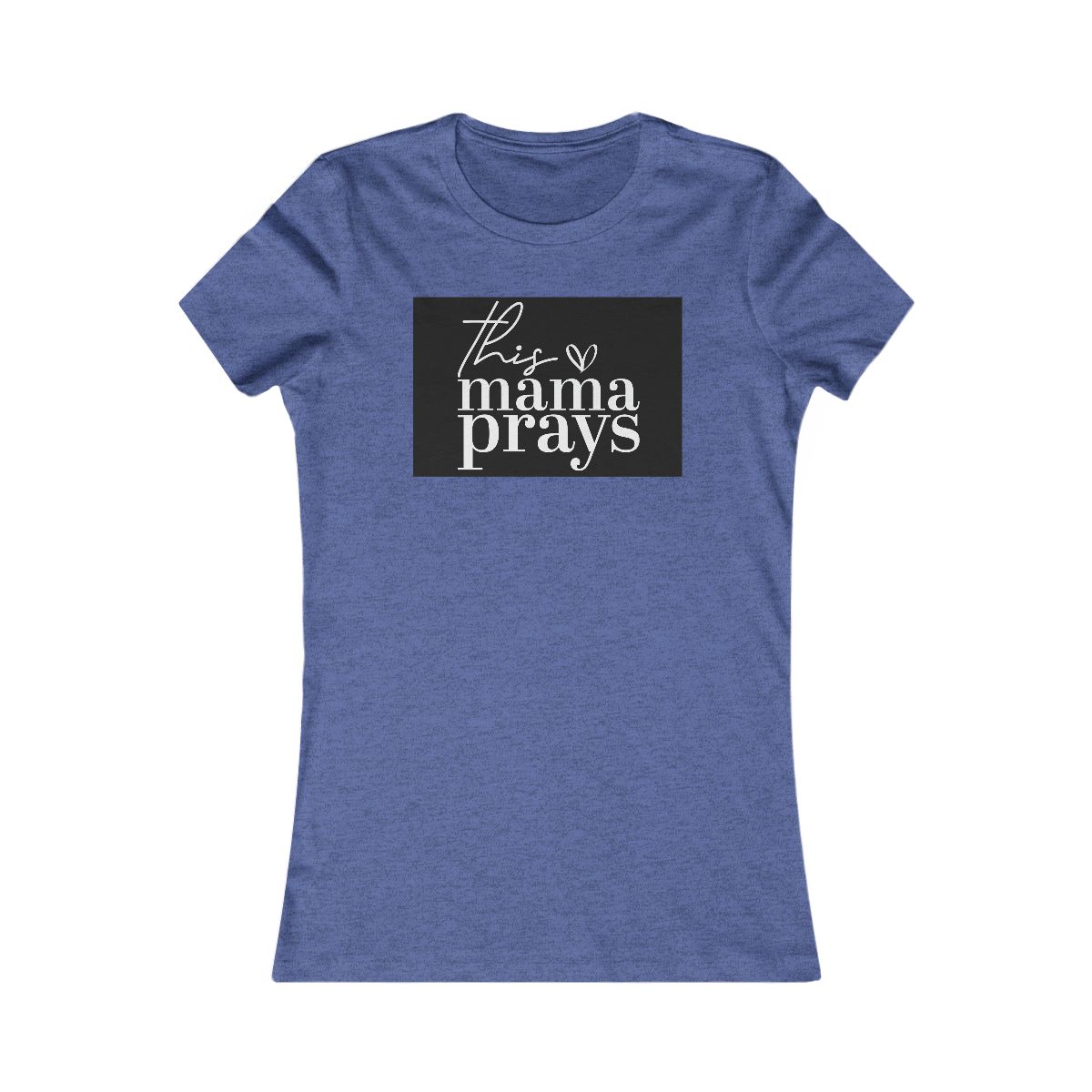 This Mama Prays T-Shirt | Christian Mom Faith Gift - Image 8