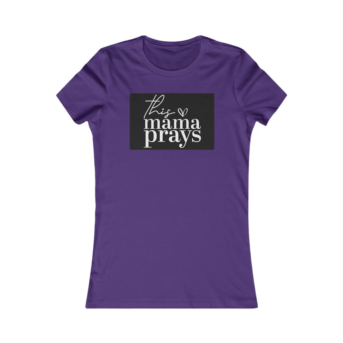 This Mama Prays T-Shirt | Christian Mom Faith Gift - Image 12