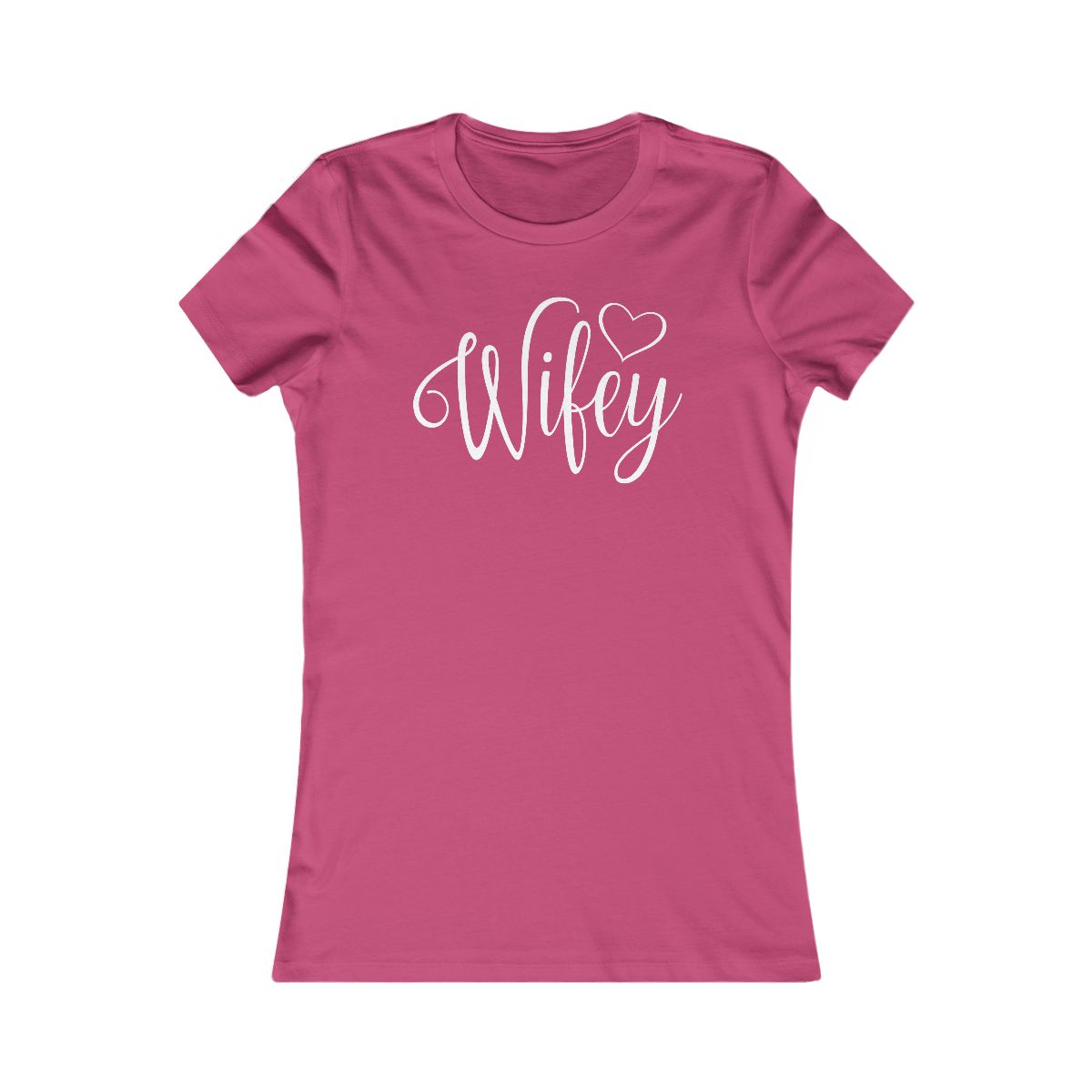 Wifey Heart T-Shirt - Image 13
