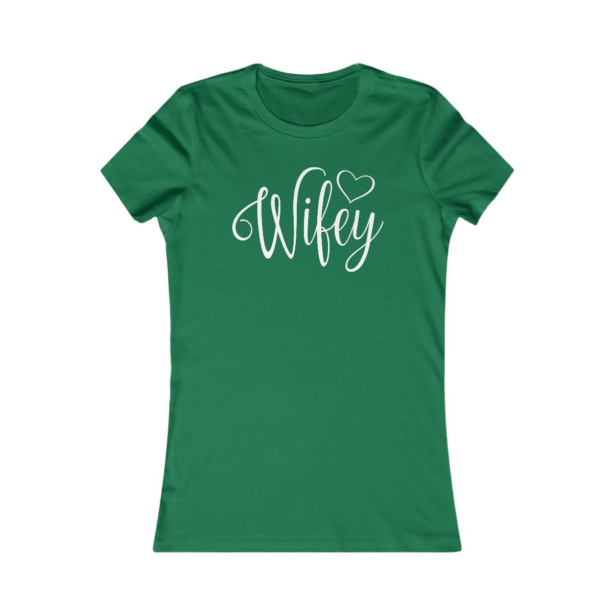 Wifey Heart T-Shirt - Image 6