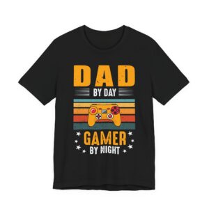 Dad by Day, Gamer by Night T-Shirt