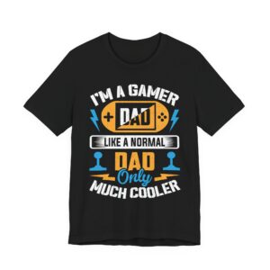 Gamer Dad T-Shirt: Level Up Your Fatherhood!