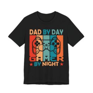 Dad by Day, Gamer by Night T-Shirt