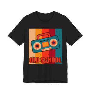 Retro Vibes: Old School Boom Box T-Shirt