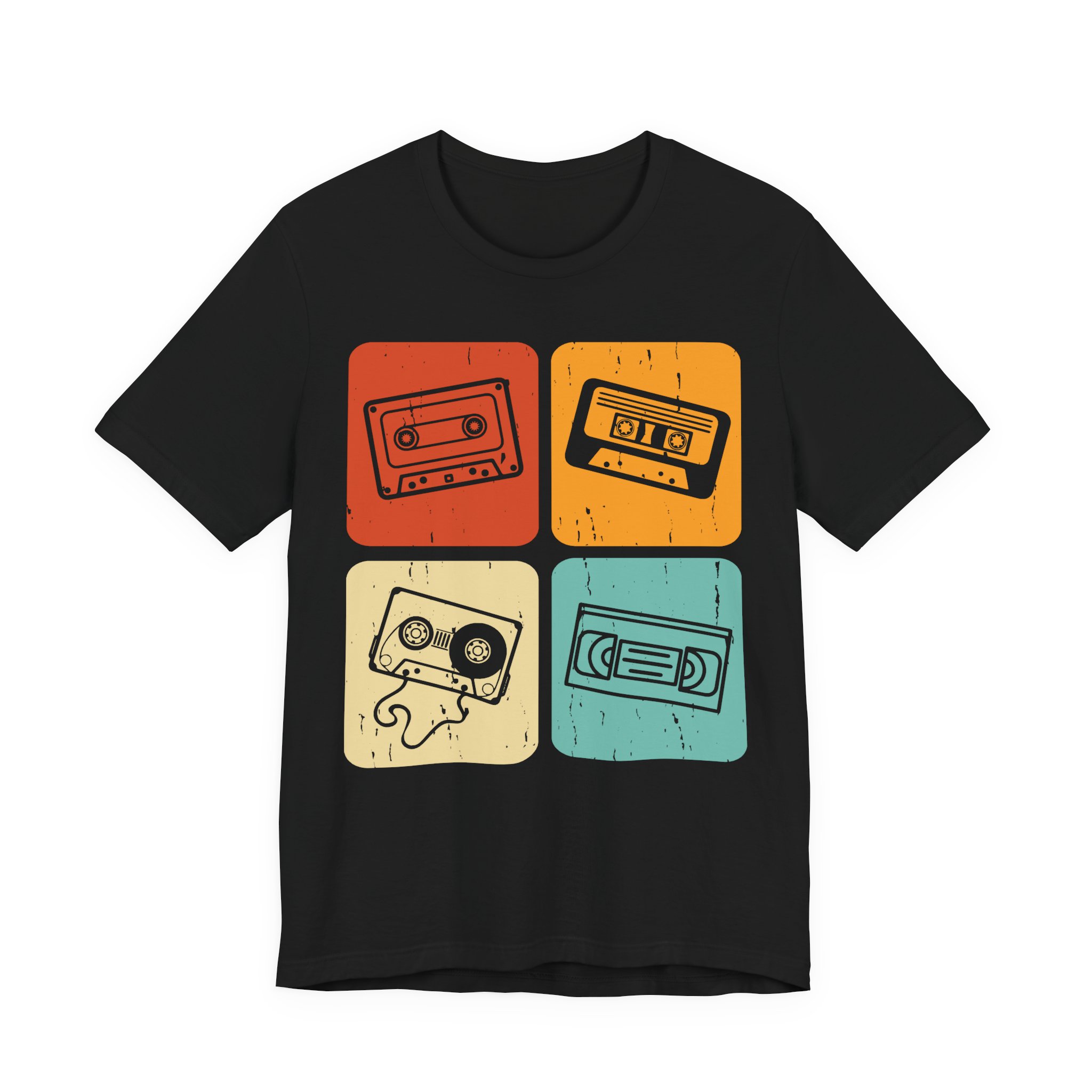 Retro Jams: Cassette & VHS Vibes T-Shirt