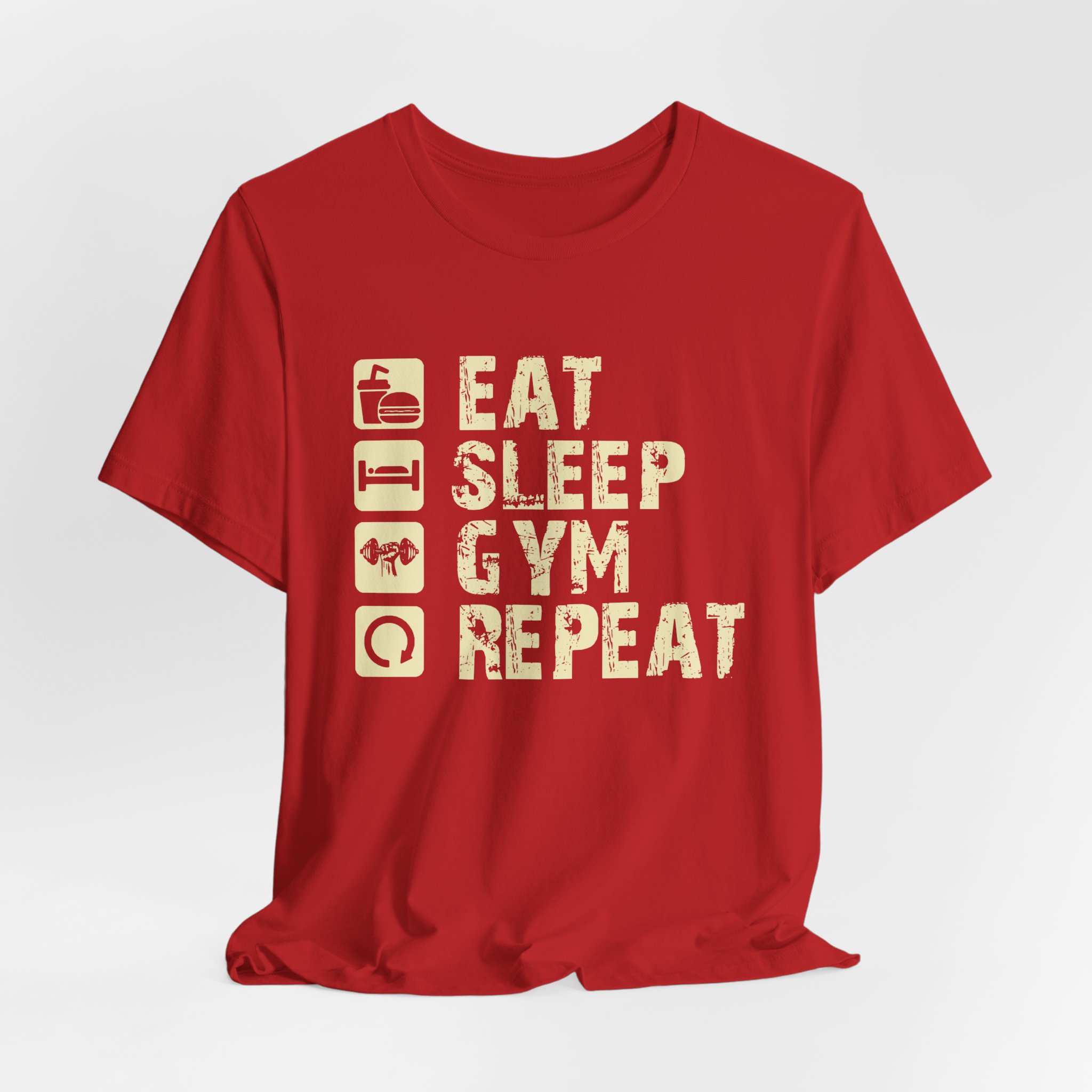 Eat, Sleep, Gym, Repeat: The Ultimate Workout Shirt - Image 24