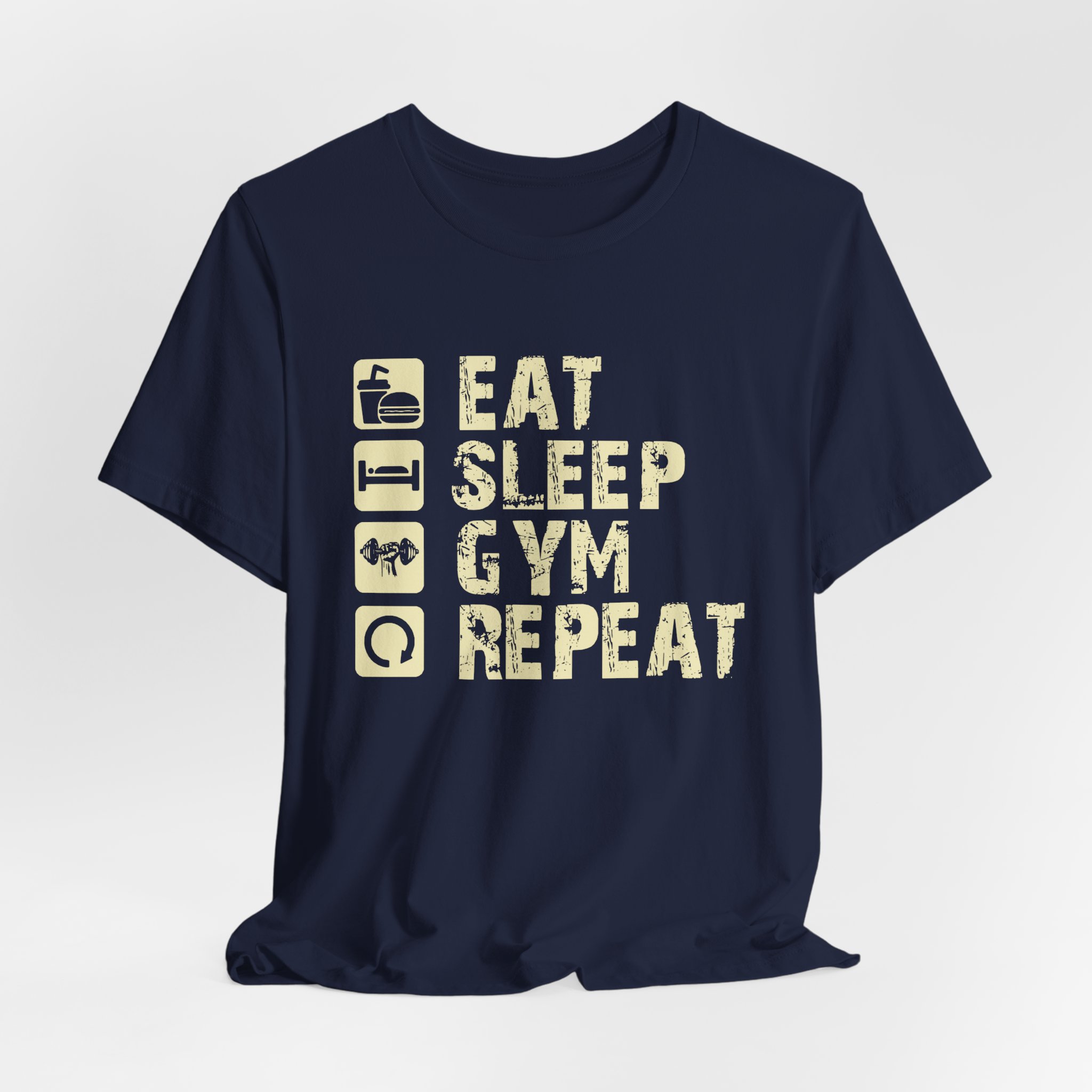 Eat, Sleep, Gym, Repeat: The Ultimate Workout Shirt - Image 20