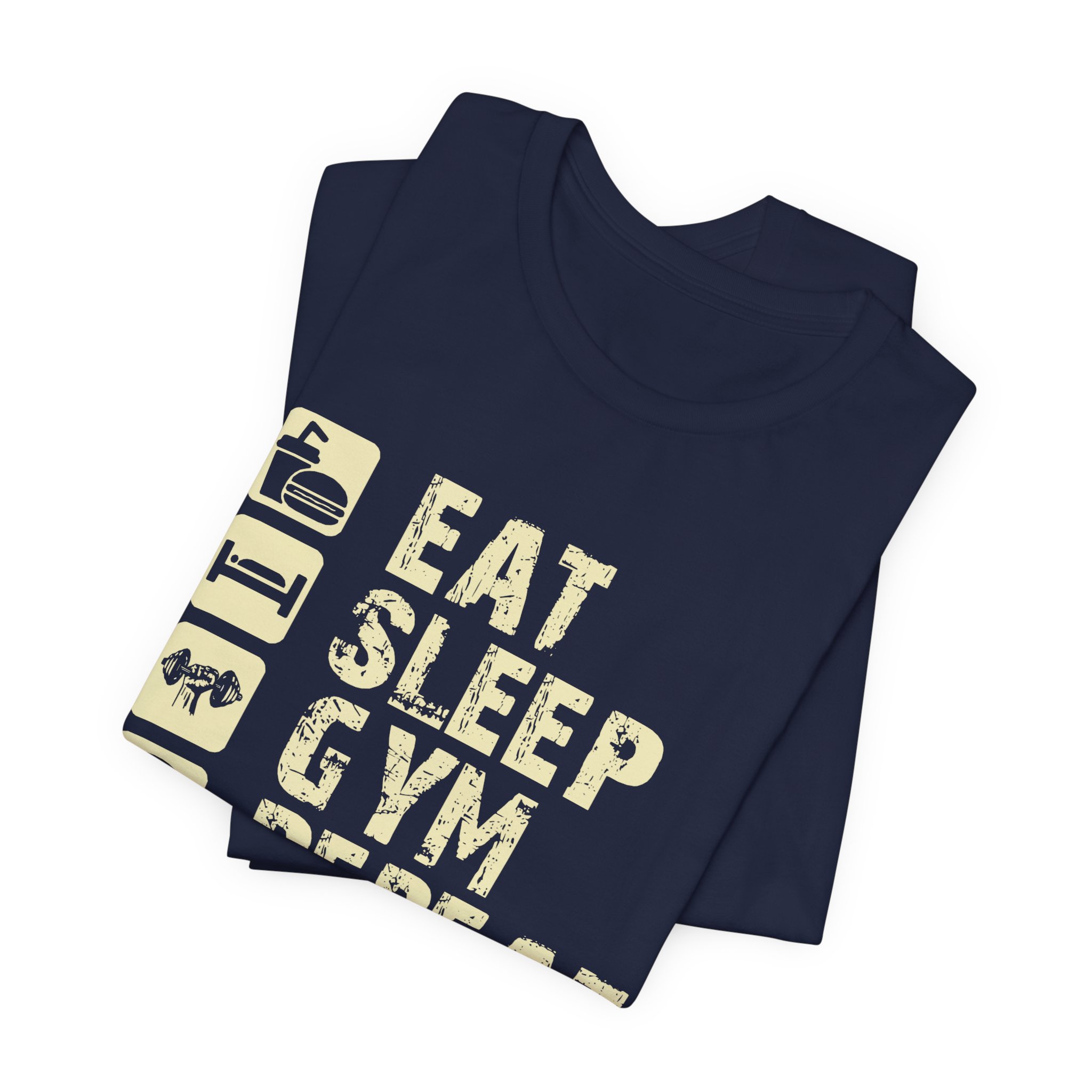 Eat, Sleep, Gym, Repeat: The Ultimate Workout Shirt - Image 19