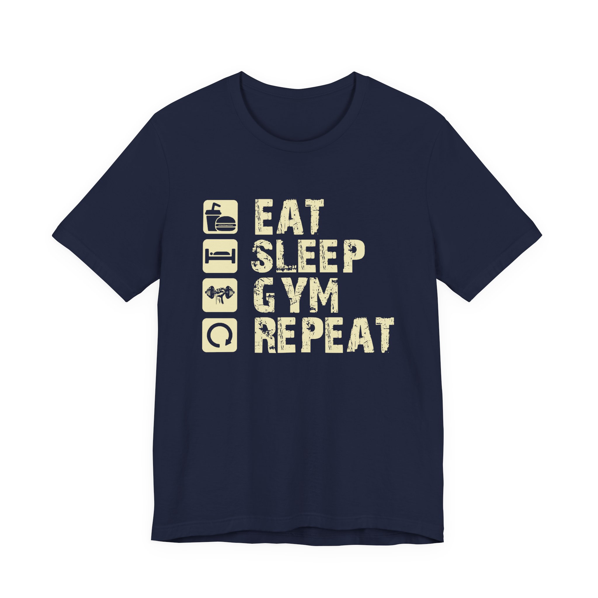 Eat, Sleep, Gym, Repeat: The Ultimate Workout Shirt - Image 17