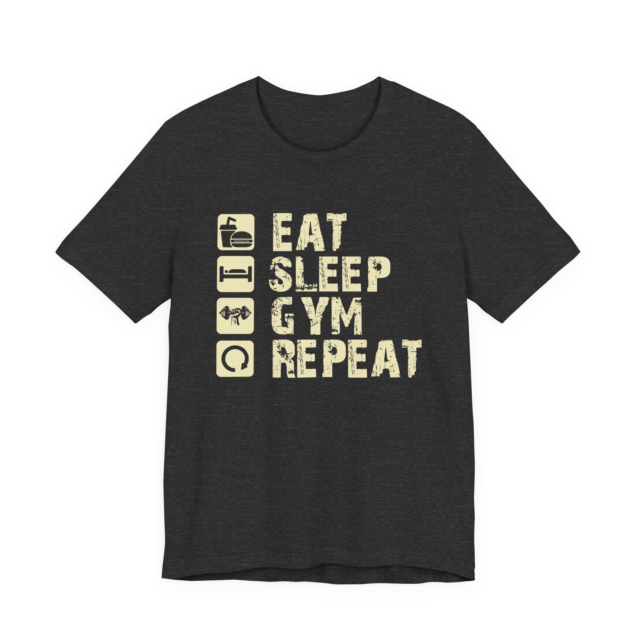 Eat, Sleep, Gym, Repeat: The Ultimate Workout Shirt - Image 13
