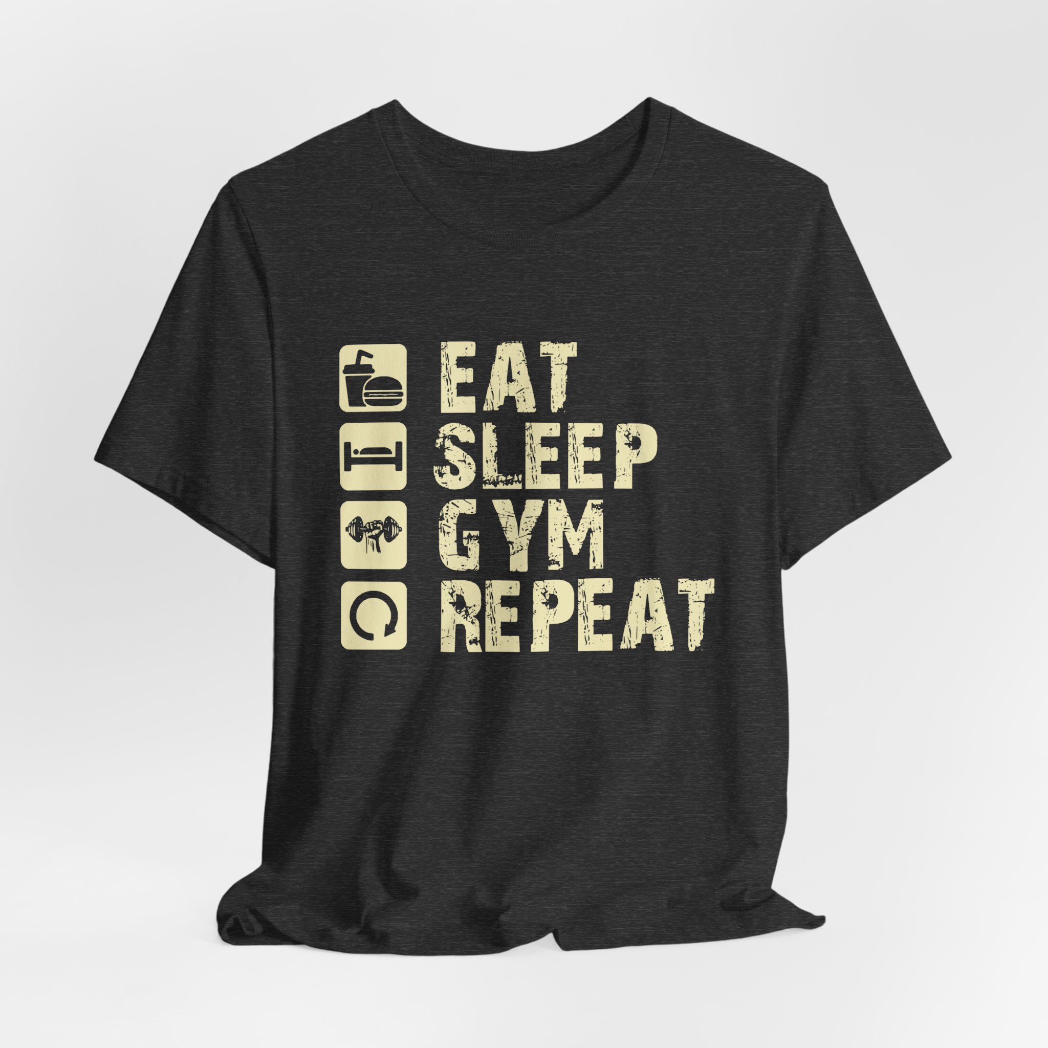 Eat, Sleep, Gym, Repeat: The Ultimate Workout Shirt - Image 16