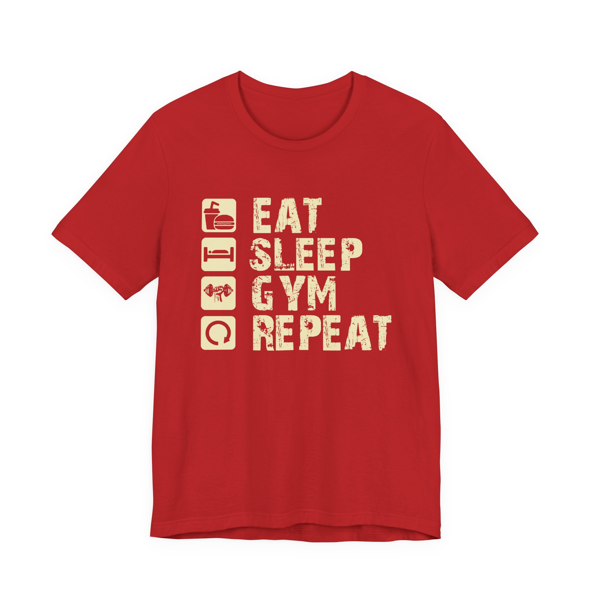 Eat, Sleep, Gym, Repeat: The Ultimate Workout Shirt - Image 21