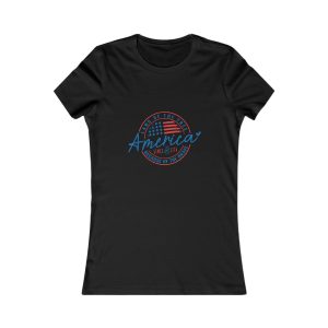 America — Land of the Free | Women's Vintage Distressed Tee